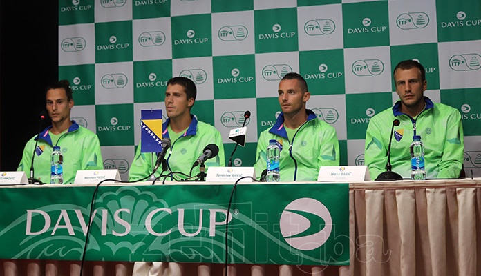 U Zenici ovog vikenda Davis Cup susret između BiH i Češke (VIDEO)