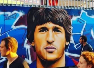 Safet Sušić dobio mural na Parku Prinčeva Safet Sušić