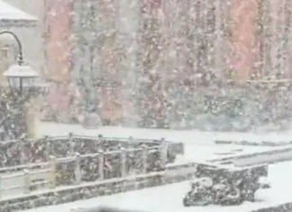 Snijeg u Austriji i Italiji (VIDEO)