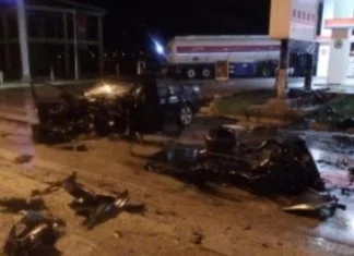 Suvozač iz BMW-a podlegao nakon stravične nesreće u Visokom