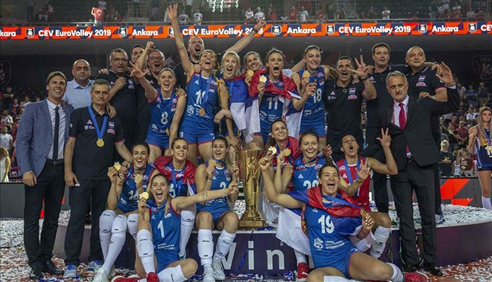 Ženska odbojkaška reprezentacija Srbije osvojila Evropsko prvenstvo