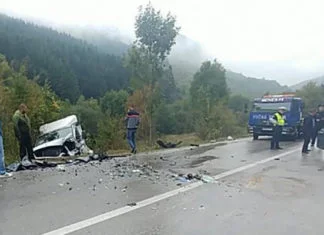 Saobraćajna na putu Novi Travnik -Bugojno, teško povrijeđena jedna osoba Saobraćajna Nezgoda