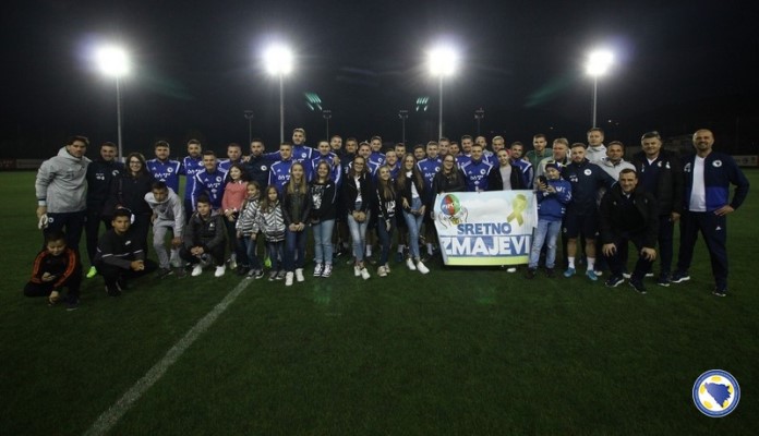 Zmajevi uz podršku sa tribina odradili još jedan trening pred utakmicu sa Finskom