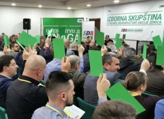 Nezir Pivić ponovo izabran za predsjednika SDA Zenica Izborna Skupština SDA Zenica