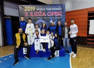 Taekwondo klub Zenica nastupio na turniru Ilidža Open 2019 Taekwondo Klub Zenica