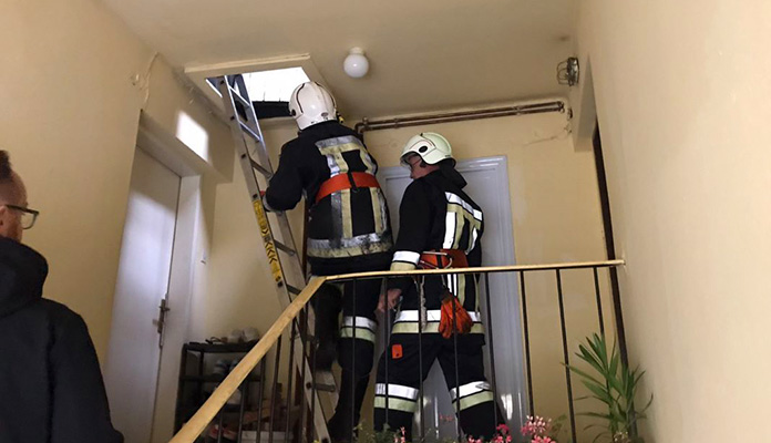 Vatrogasci saniraju štete u Travniku nakon zemljotresa