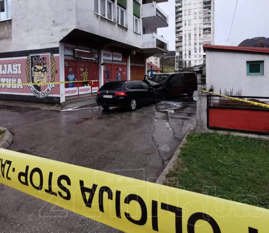 Zapaljeno Vozilo Naselje Blatuša
