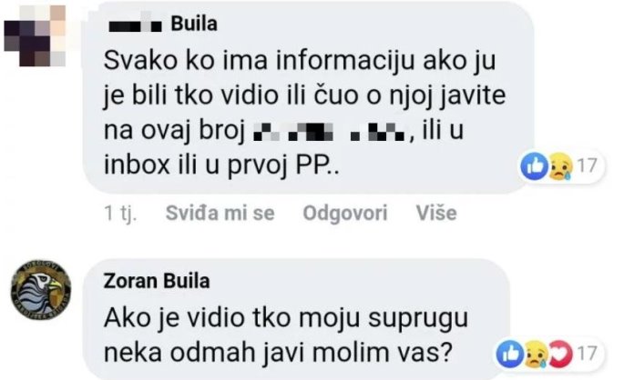 Sin tražio nestalu majku na Facebooku, ubica ostavio komentar