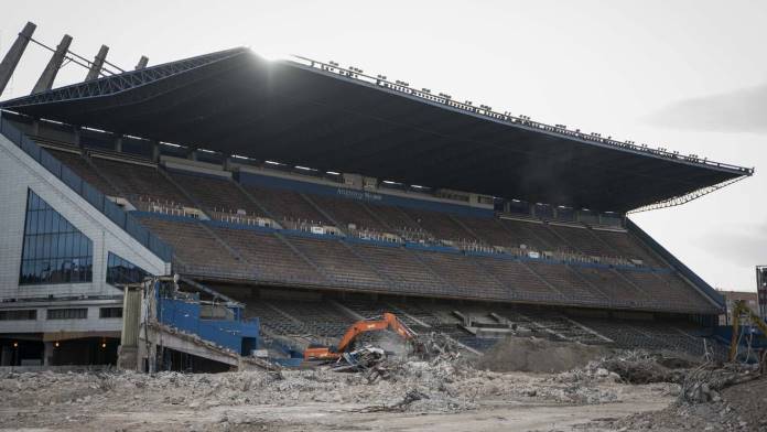 Ostala samo jedna tribina: Nestaje kultni španski stadion na kojem je Hibić bio vođa (VIDEO)