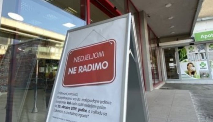 Od prvog decembra zabranjen rad nedjeljom u Višegradu