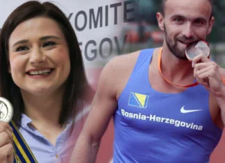 Larisa Cerić i Amel Tuka najbolji sportisti u 2019. godini Amel Tuka I Larisa Cerić