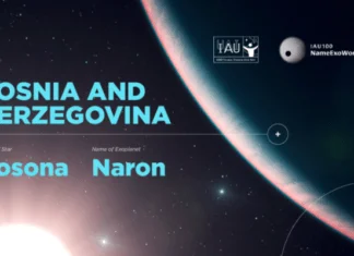 Bosna i Hercegovina je dobila zvijezdu i planetu u sazviježđu Vodolije