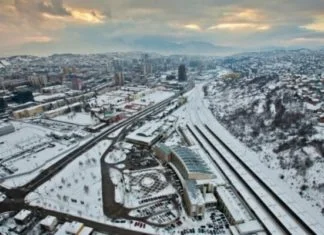 U Sarajevu pao “industrijski” snijeg