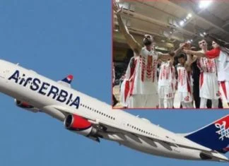 Drama na nebu iznad BiH: Avion sa Zvezdinim košarkašima morao se vratiti u Srbiju