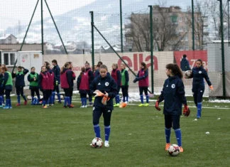 Pionirke na zimskom kampu u Zenici Juniorke BiH