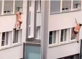 Muž se ranije vratio sa posla, ljubavnik gol i bos morao bježati (VIDEO) Ljubavnik