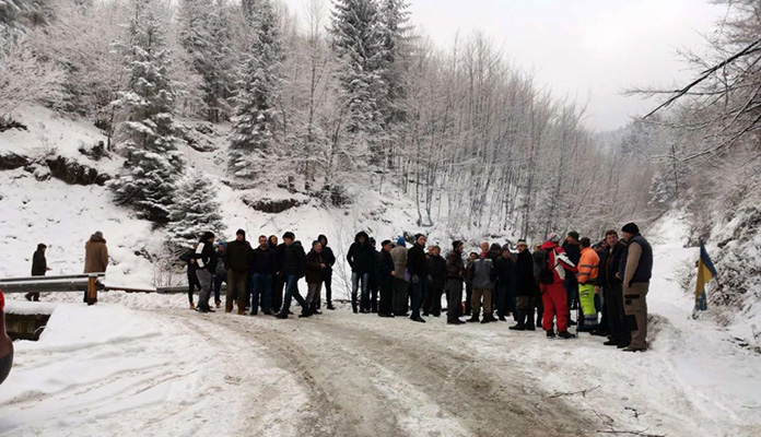 Protest Željezno Polje