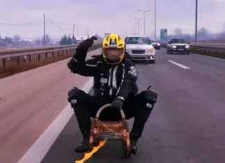 Zbog sankanja po autoputu A1 oduzeta tri automobila Sankanje Na A1