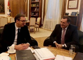 Vučić poručio Dodiku i Cvijanović da sve rade pravno i demokratski Vučić I Dodik
