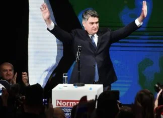 Zoran Milanović preuzima dužnost predsjednika Hrvatske