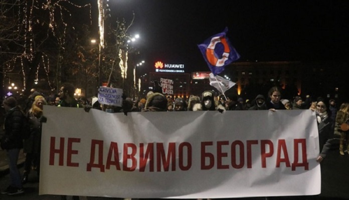 Beograd: Građani na protestu zatražili konkretne mjere protiv zagađenja