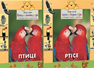 Kolekcija knjiga “Moja prva enciklopedija s Winniejem Poohom i prijateljima” Enciklopedija Ptice