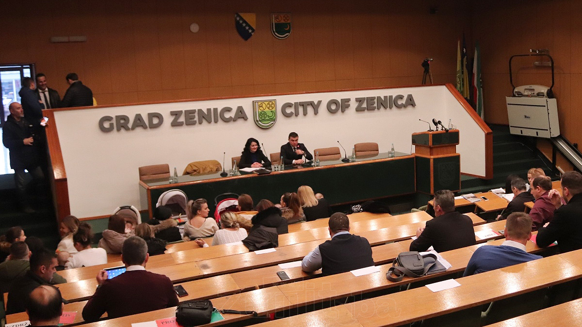 Nova sjednica Gradskog vijeća Zenica zakazana za 28. januar