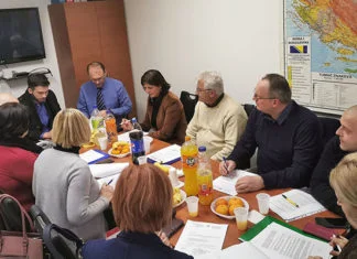 Kantonalni štab Civilne Zaštite Sastanak