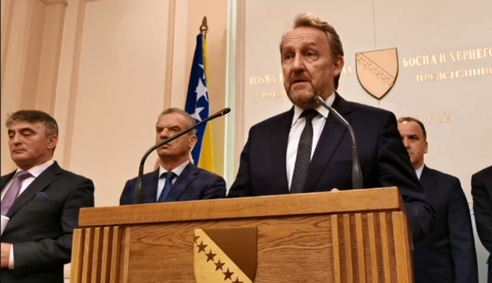 Izetbegović, Radončić i Komšić uputili poruku Dodiku, međunarodnoj zajednici i Srbiji