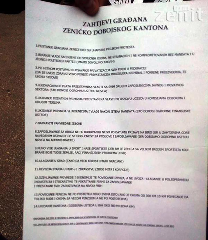 Zahtjevi Gradjana