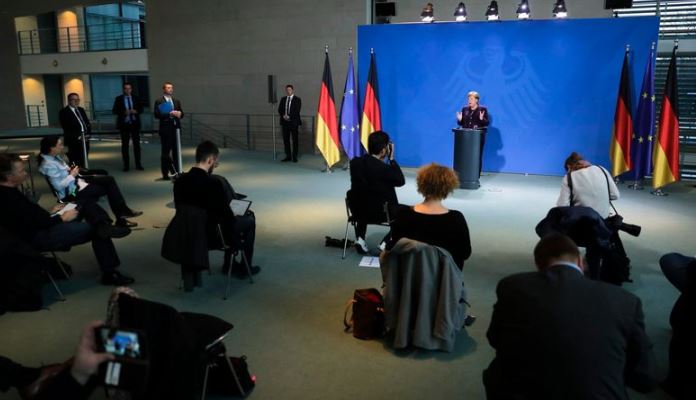 Angela Merkel na vanrednoj konferenciji objavila drastične restrikcije u Njemačkoj