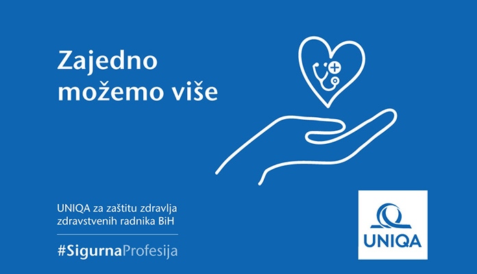 UNIQA osiguranje doniralo 20.000 KM za                                                                    borbu protiv koronavirusa u BiH