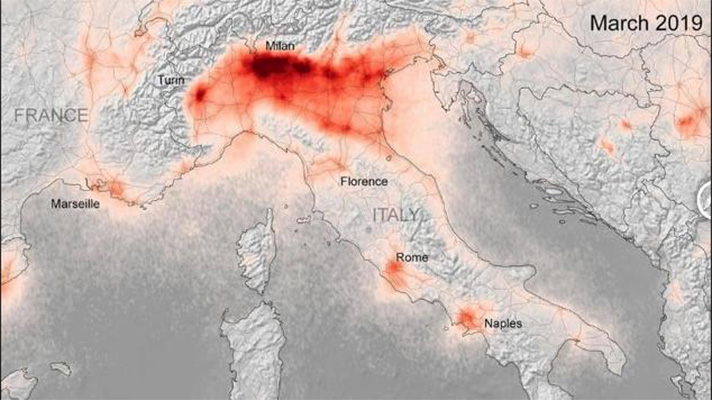 U Evropi značajno smanjeno zagađenje zraka zbog restrikcija u vrijeme pandemije