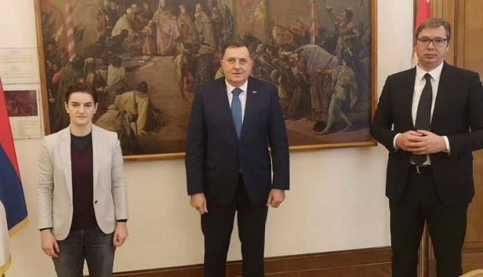Dodik, Vučić I Brnabić