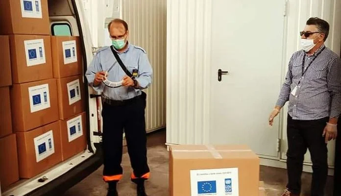 UNDP isporučio 1.600 vizir maski za zdravstvene ustanove u ZDK