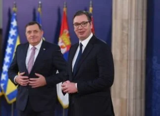 Dodik i Vučić u Beogradu razgovarali o BiH i Kosovu Vučić I Dodik