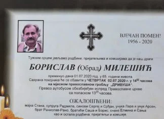 Preminuo zenički tužilac Borislav Milešić Borislav Milešić