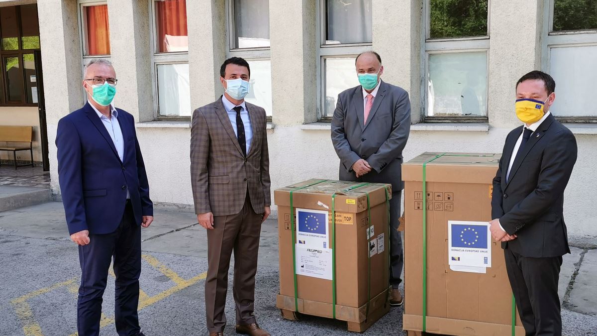 Kantonalnoj bolnici Zenica isporučena vrijedna donacija EU