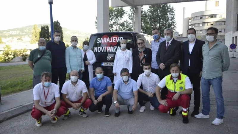 U Novi Pazar krenuli medicinski timovi iz Sarajeva i Tuzle