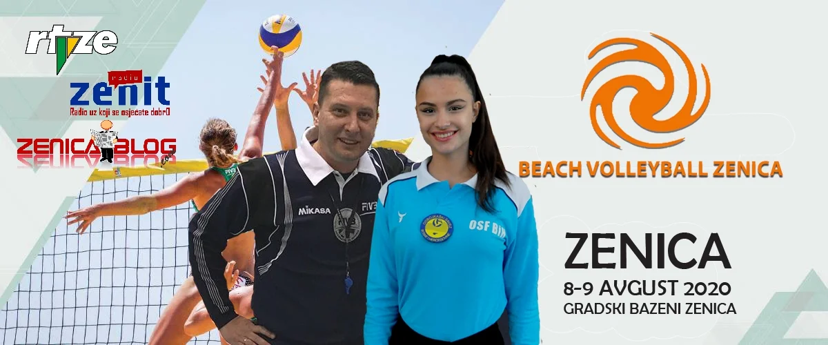 Najpoznatije sudije u BiH Jasmin Husejnović i Majra Hasanica sude “Beach Volleyball Zenica”