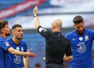 Ko namjerno kašlje prema protivniku dobija crveni karton Crveni Karton