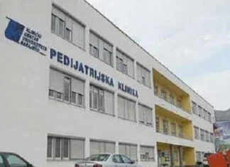 Četvero djece hospitalizovano na KCUS-u zbog koronavirusa Pedijatrijska Klinika KCUS