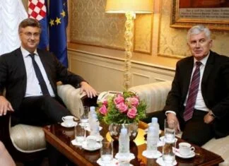 Plenković: Podrška Čoviću za promjene Izbornog zakona BiH Plenković I Čović