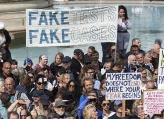 Veliki broj građana Londona i Pariza protestuje protiv mjera uvedenih zbog koronavirusa Protesti Koronavirus