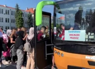 Skoro 600 mladih autobusima otputovalo na Studentski pohod u Istanbul