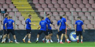 Reprezentacija BiH Trening Na Bilinom Polju