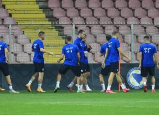 Reprezentacija BiH Trening Na Bilinom Polju