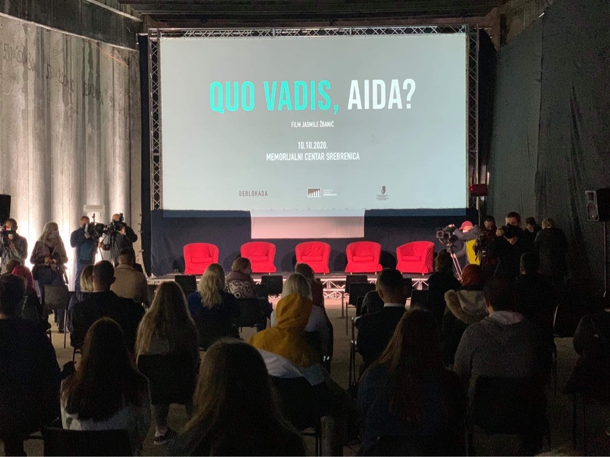 U Potočarima održana projekcija filma “Quo vadis, Aida?”