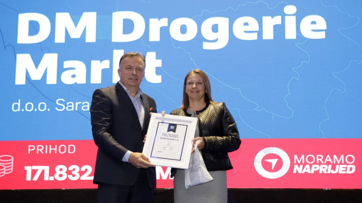 dm prvi po prihodu u svojoj djelatnosti