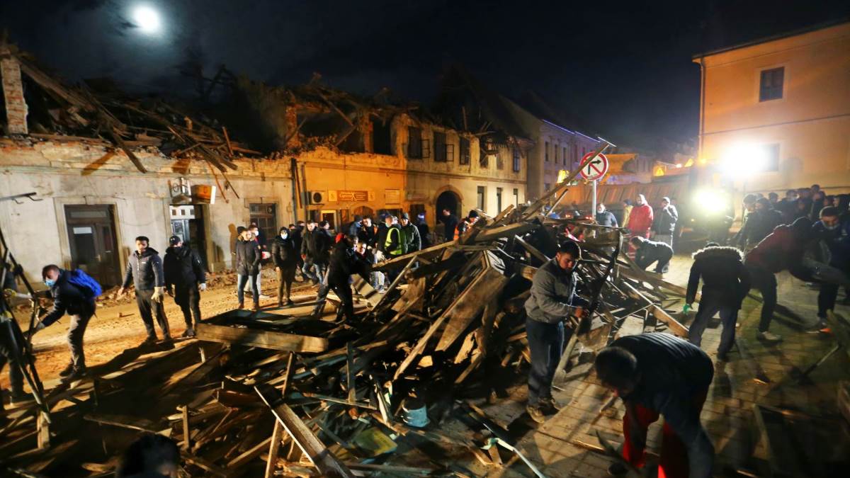 U zemljotresu u Hrvatskoj poginulo sedam osoba